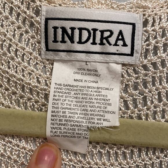 Crocheted Open Cardigan - Picture 3 of 4